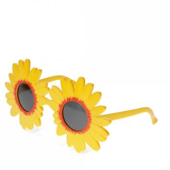 Yellow Sunflower Funglasses Sunglasses, 2 of 4