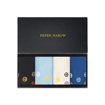 Peace Men’s Trainer Socks Gift Box, 2 of 7