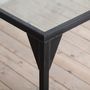 Waterloo Solid Glass Top Dining Table, thumbnail 4 of 4