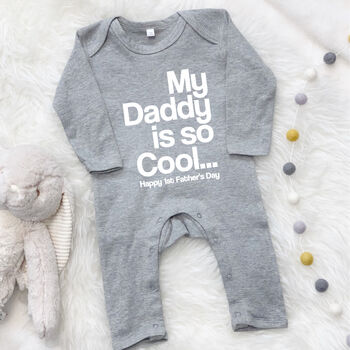 My Daddy Is So Cool…Personalised Babygrow, 7 of 8
