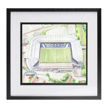 Birmingham City Fc St Andrews Stadium Art Print, 3 of 3