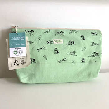 Large Washbag In Organic Cotton, 2 of 3