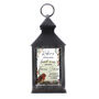 Personalised Robins Appear When Loved Ones Are Near Memorial Black Lantern, thumbnail 5 of 5