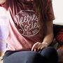 Personalised Mummy And Me Sleepless Society T Shirt Set, thumbnail 2 of 6