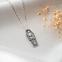 Sterling Silver Skeleton Necklace, thumbnail 1 of 8