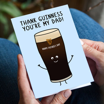 Funny Guinness Father's Day Card, 4 of 4