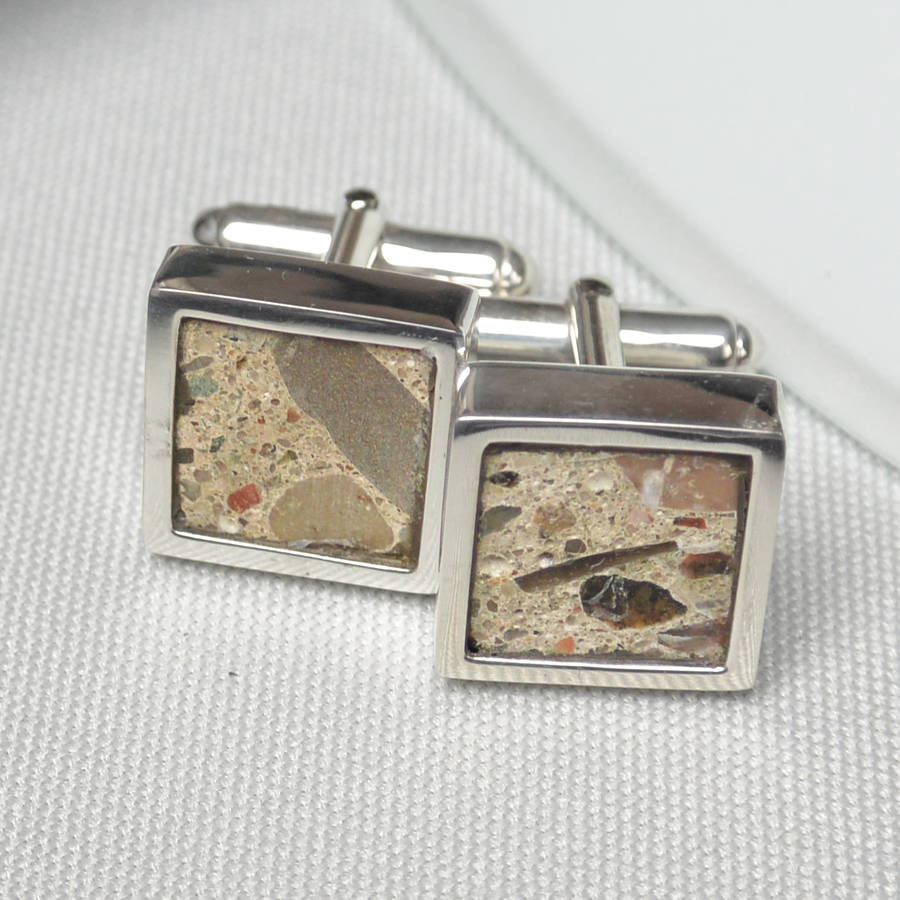 berlin wall cufflinks by gilbert and skeggs