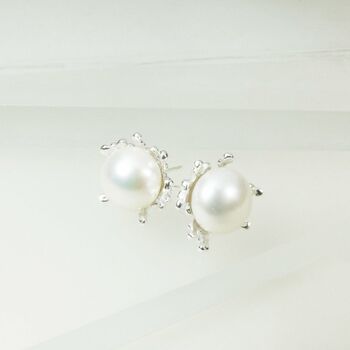 Large Pearl Studs, 2 of 5
