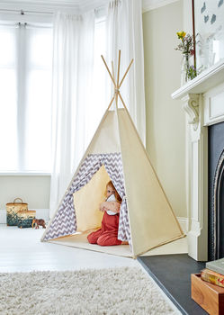 Chevron Teepee Choice Of Colours Available, 2 of 4