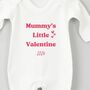 Valentines Personalised Babysuit, thumbnail 2 of 2