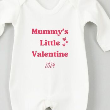 Valentines Personalised Babysuit, 2 of 2