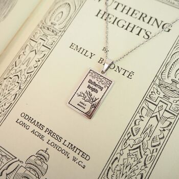 Wuthering Heights Book Necklace, 2 of 7