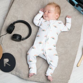 New Parent Kit: Organic Zipped Sleepsuit Set, 9 of 10