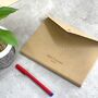 Personalised Buttoned Leather Notebook, thumbnail 1 of 9