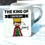 Personalised King Of My House Coaster, thumbnail 1 of 3