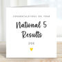 Congratulations On Your National Five Results Card, thumbnail 2 of 2