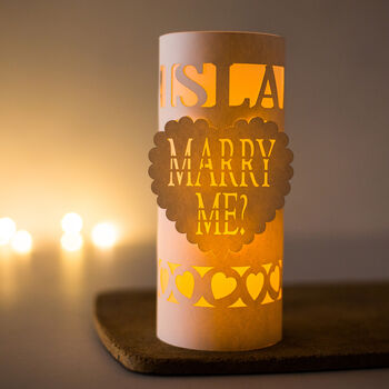Marry Me Personalised Proposal Decoration, 3 of 4