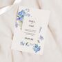 Forget Me Not Wedding Invitations, thumbnail 1 of 4