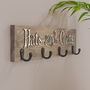 Personalised Coat Rack With Hooks, thumbnail 1 of 5