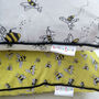 Buzzy Bees Organic Cotton Cushion, thumbnail 4 of 6