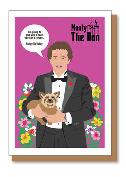 Monty Is The Don, Monty Don Birthday Card, 6 of 7