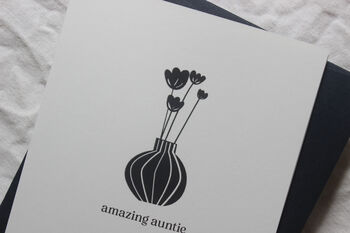 Amazing Auntie Birthday Card, 7 of 7