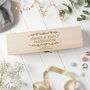 Personalised Elegant Wedding Wine Box, thumbnail 1 of 8