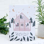 Luxury Pack Of Six Illustrated Christmas Cards, thumbnail 2 of 4