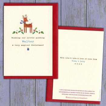 Baby's First Christmas Card Or Choose Your Wording, 7 of 12