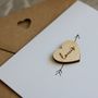 Personalised Valentines Heart Card, thumbnail 4 of 7