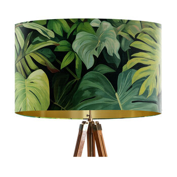 Altamira Jungle Palm Leaves, Tropical Lampshade, 3 of 7