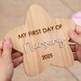 1st Day Of Nursery,Reception Preschool Wooden Star Sign, thumbnail 4 of 7