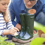 Personalised Set Of Two Welly Plant Pots, thumbnail 4 of 11