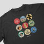Cricket Beer Mats Oversized T Shirt, thumbnail 7 of 11