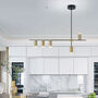 Modern Dimmable LED Island Dining Lighting, thumbnail 2 of 6