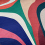 Cushion Cover With Multicoloured Abstract Lines Design, thumbnail 2 of 7