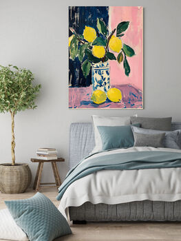 Lemon Tree Painting Art Print, 2 of 3