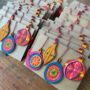 Wooden Hand Printed Bauble Decorations, thumbnail 2 of 5