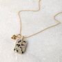 The Duo Dalmatian Jasper Necklace, thumbnail 1 of 9