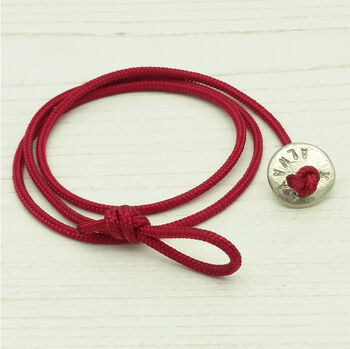 Personalised Button Leather Wrap Bracelet, 4 of 9