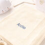 Personalised Little Star Unisex Baby Blanket, thumbnail 1 of 12