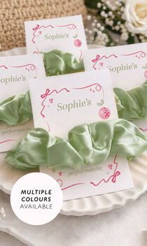 Perfect Matcha Hen Party Favours Scrunchies Party Bag Fillers, 6 of 8