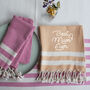 Personalised Cotton Tea Towels, Tablecloths, thumbnail 1 of 11