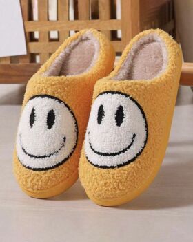 Happy Face Cosy Slippers, 2 of 2