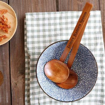 Japanese Personalised Ramen, Noodle Spoon, 2 of 5