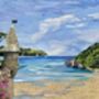 Readymoney Cove, Fowey, Cornwall Art Print, thumbnail 3 of 3