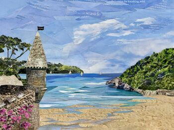 Readymoney Cove, Fowey, Cornwall Art Print, 3 of 3