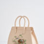 Henrietta Embroidered Cygnet Tote Bag Biscuit, thumbnail 4 of 8