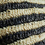 Raffia Stripe Cushion Cover, thumbnail 2 of 3
