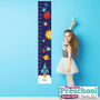 Personalised Solar System Height Chart, thumbnail 1 of 3